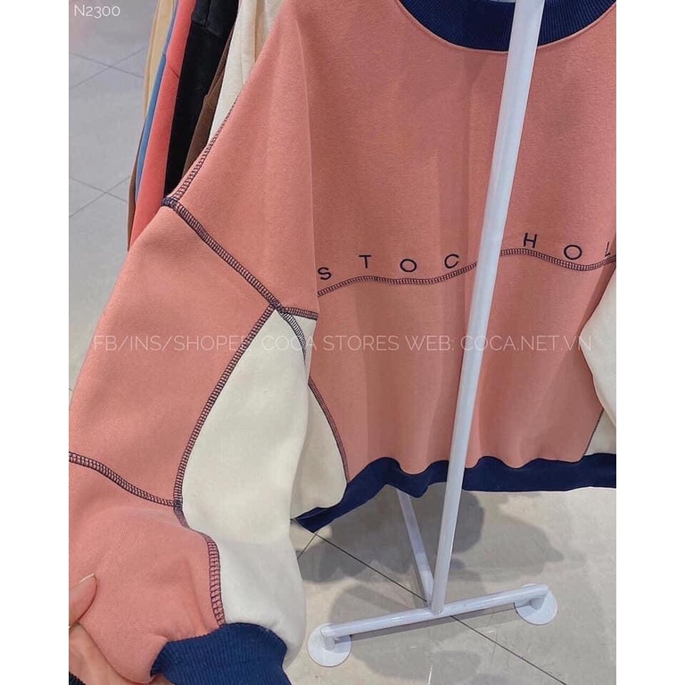 Áo Sweater Stock - Chất Nỉ Cotton Đẹp, Hàng Chuẩn - Freesize Dưới 65kg | BigBuy360 - bigbuy360.vn