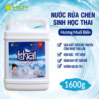 Nước rửa chén sinh học THAI an toàn cho da