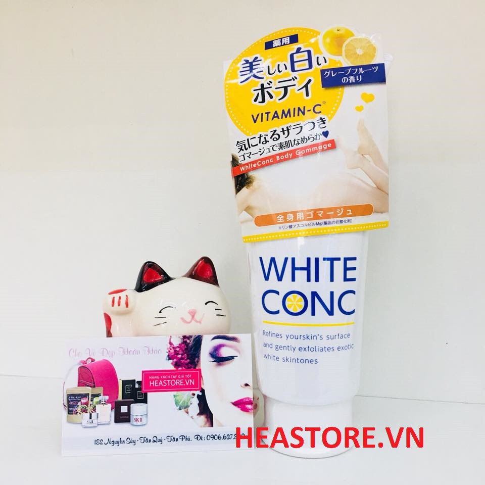 Tẩy tế bào chết Body Gommage With Vitamin-C White Conc Nhật Bản