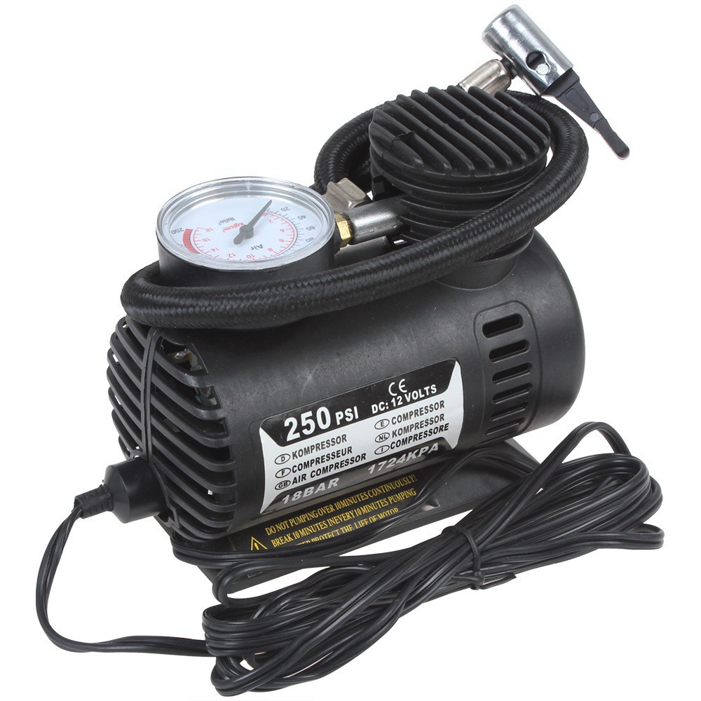 Bộ Sản Phẩm Máy Nén Khí Và 3 Vòi Phun Cho Xe Hơi