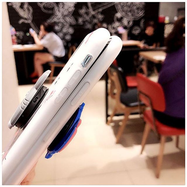 ốp lưng iphone stitch và doraemon ốp iphone từ 6 đến 11 pro max tặng kèm giá đỡ đa năng b87