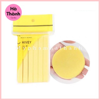 Mút Bọt Biển - Bông Nở Rửa Mặt 12 Miếng Chivey Nhật Bản 💖 FREESHIP 💖 Mềm Mại Sạch Sâu 💖