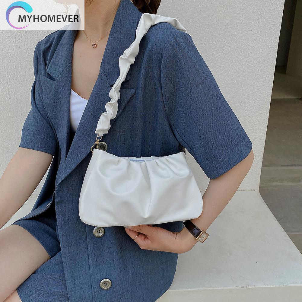 Túi Đeo Vai / Kẹp Nách Bằng Da Pu Thiết Kế Nhỏ Gọn Thời Trang Cho Nữ