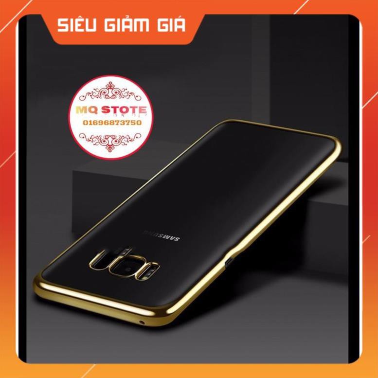 [FREE] [Freeship] SAMSUNG S8plus ỐP DẺO TRONG VIỀN XI VÀNG CAO CẤP -đẹp