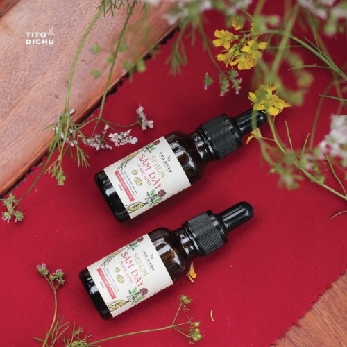 Tinh chất dưỡng da serum chống lão hóa Sâm Dây Ngọc Linh dưỡng ẩm sâu phục hồi da khô sạm, không đều màu | BigBuy360 - bigbuy360.vn