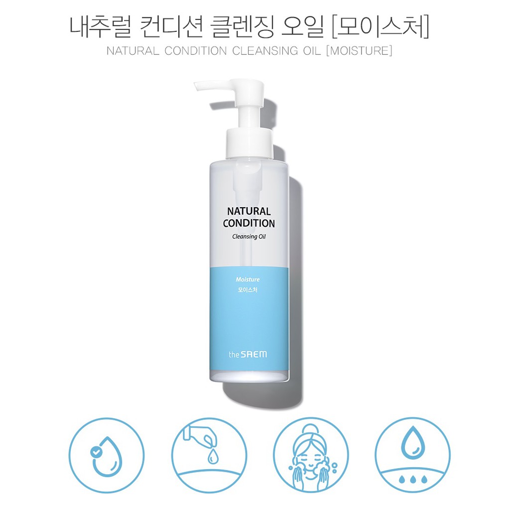 [THE SAEM] Natural Condition Cleansing Oil 180ml