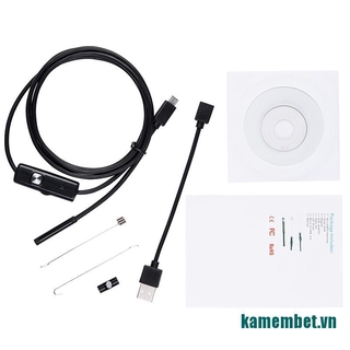 Camera Nội Soi 7mm 1-10m Cổng Micro USB + USB Cho Máy Tính Android