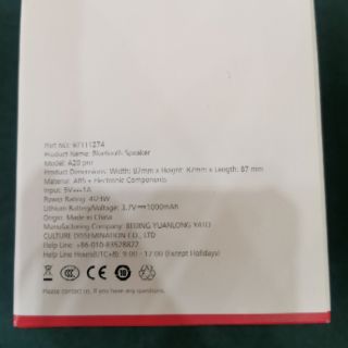 Loa Bluetooth Huawei mini Speaker A20 Pro đổi màu