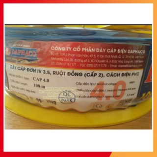 DÂY ĐƠN DAPHACO 3.0/4.0/6.0 ( CUỘN 100M)