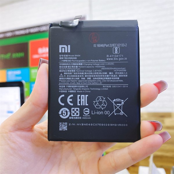 Pin Xiaomi Redmi 9 / Redmi Note 9 / 10X 4G - BN54
