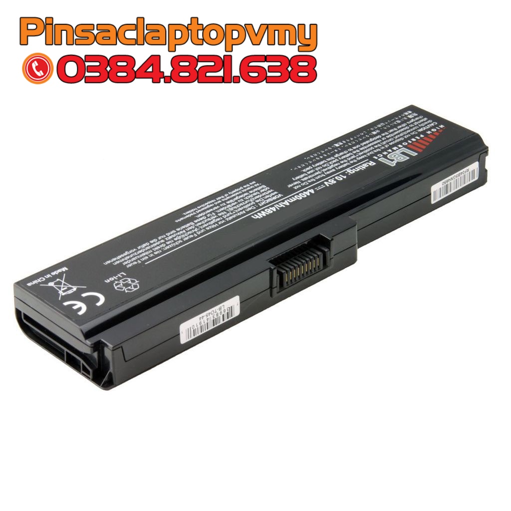 Pin laptop toshiba M300, M302, M640, M645, M640 M645 . BH 1 đổi 1