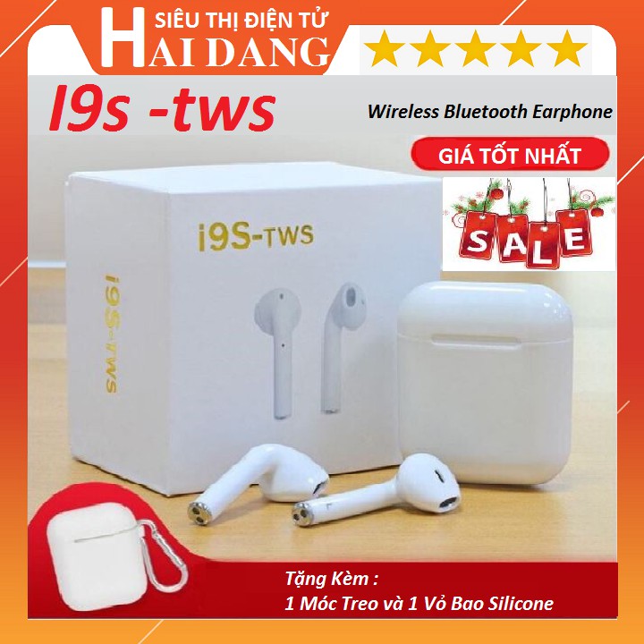 Tai Nghe Bluetooth Không Dây I9S TWS Âm Thanh Cực Hay Dành Cho IOS Hoặc Android ( Có Ảnh Thật Của Sản Phẩm ) | BigBuy360 - bigbuy360.vn