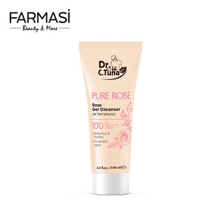 [Date T8/2022] Gel Rửa Mặt Tinh Chất Hoa Hồng 100% - Farmasi Dr C Tuna Pure Rose Water Cleansing Gel 100ml (1938ROSE02)