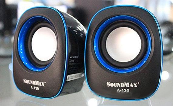 Loa máy tính Soundmax A130 2.0 Đỏ