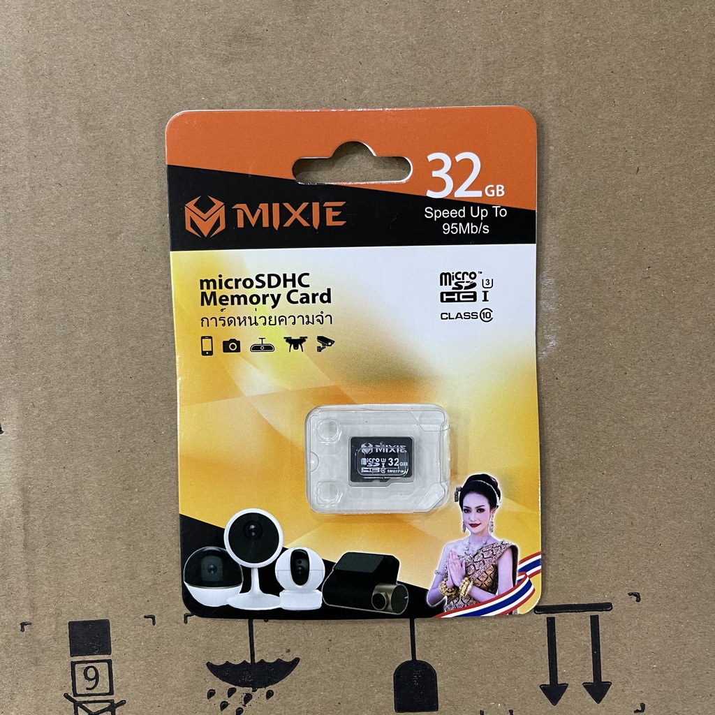 Thẻ nhớ Micro SD Mixie 32G,64G chuyên dùng cho camera wifi, chính hãng, bảo hành 3 năm