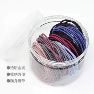 Combo 4 hộp thun cột tóc 100 sợi