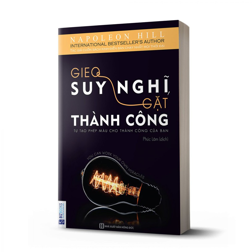 Sách - Gieo suy nghĩ gặt thành công - tự tạo phép màu cho thành công của bạn - Napoleon Hill - BIZ-KT-116k-8935246924075