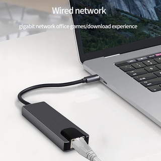 Cáp USB Type-C Ra 5 Cổng HDMI 4K, USB 2.0 Và RJ45