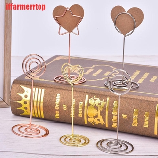 Đế Kẹp Ảnh Để Bàn Hình Trái Tim Có 4 Kiểu Khác Nhau