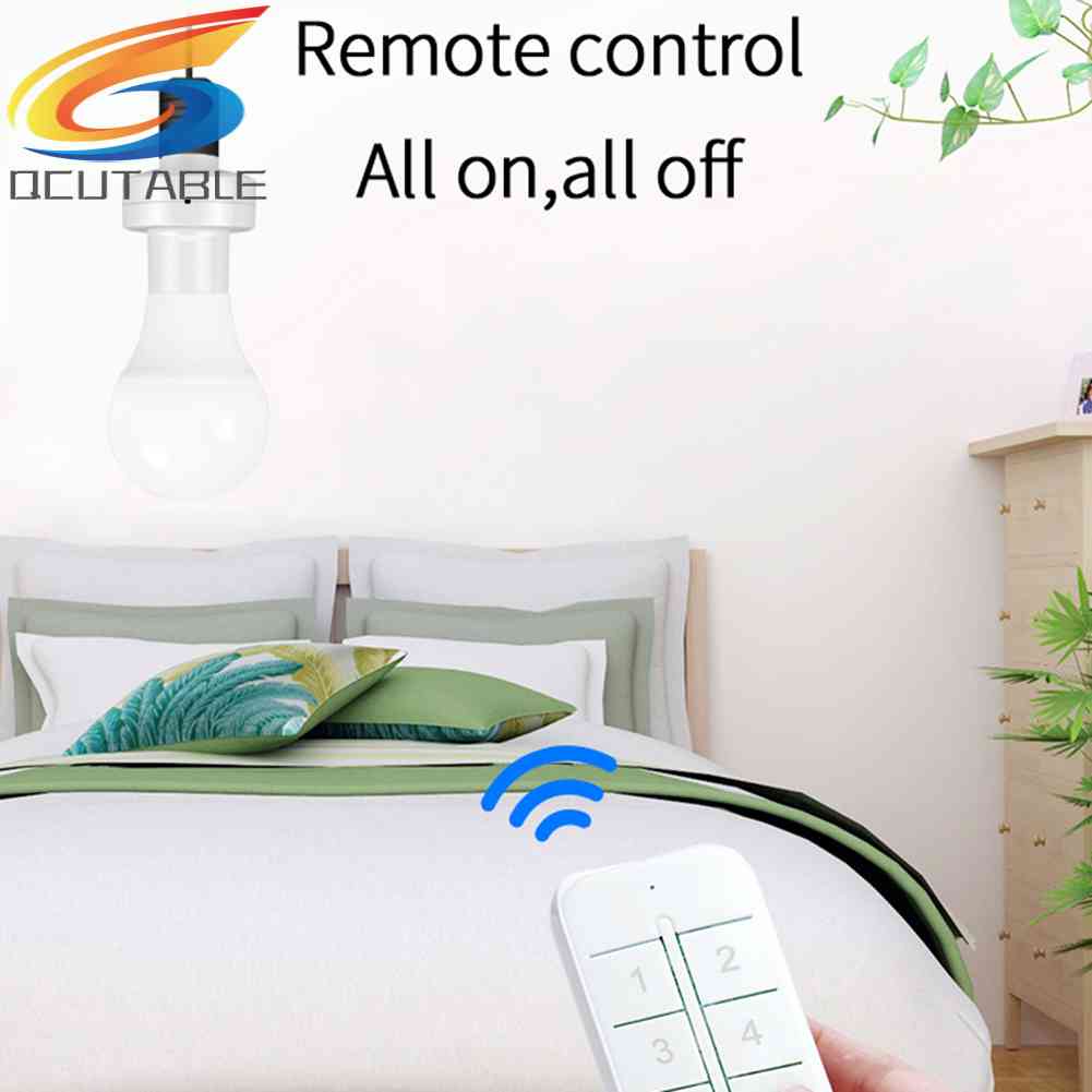Đuôi Đèn LED Thông Minh Điều Khiển Qua Ứng Dụng WiFi Cho E27