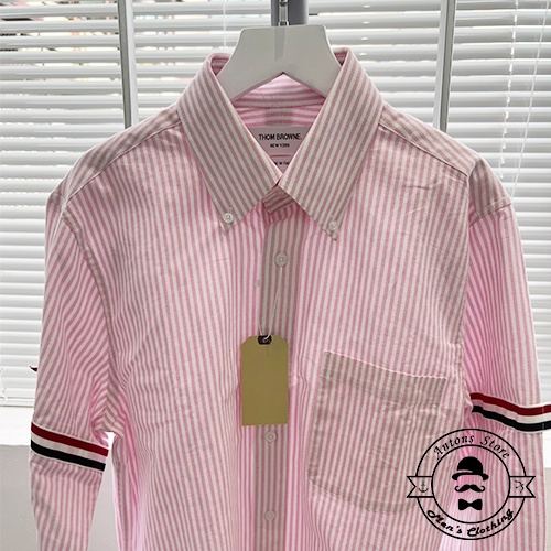 Sơ mi Thom Browne Kẻ Vạch Tay 2 Bên