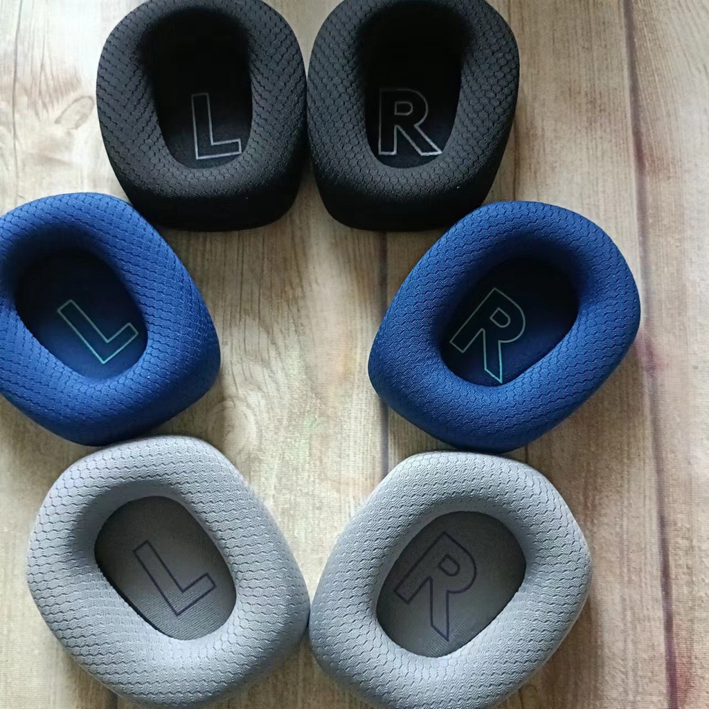 Ốp tai nghe Logitech G733 chất liệu mềm mại, thoáng, không bị bí, cách âm loại đẹp