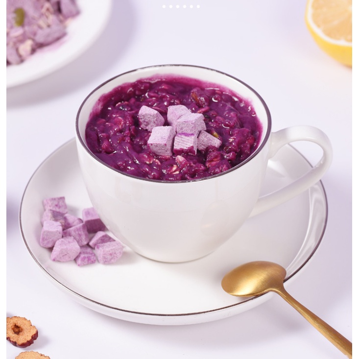 Bột Khoai Lang Tím Mix Hạt Dinh Dưỡng, Giảm Cân, Ăn Kiêng, Meizoushike hộp 500gr