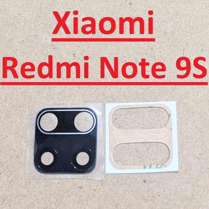 Mặt Kính Camera Sau Xiaomi Redmi Note 9S Dành Để Thay Thế Kính Camera Trầy, Vỡ, Bể Linh Kiện Thay Thế