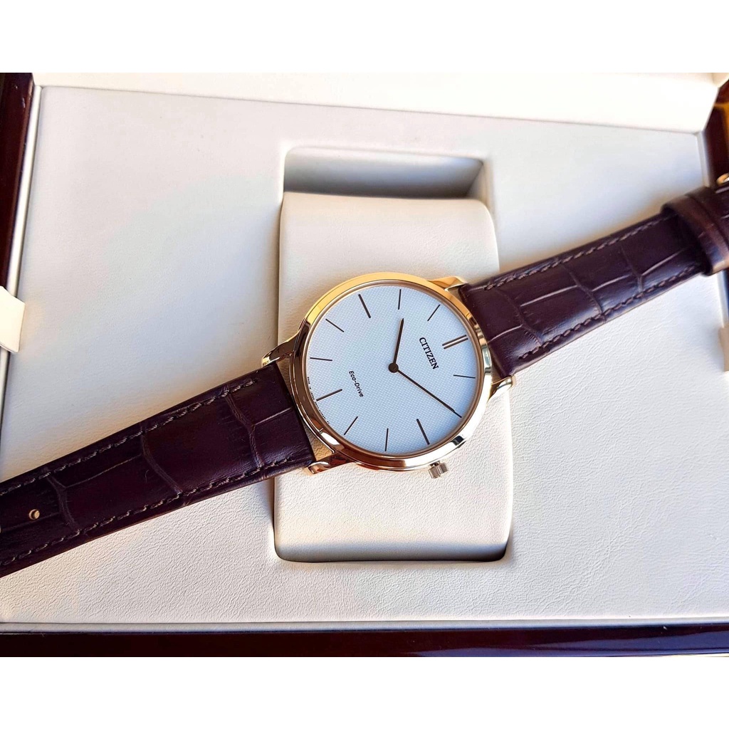 Đồng hồ nam dây da Citizen AR1113 12A