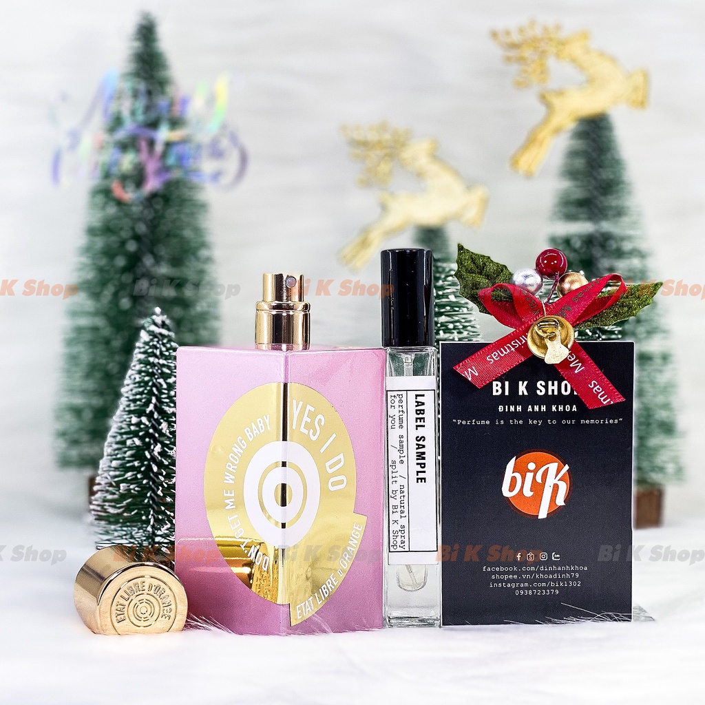 Bi K Shop - Nước hoa ELDO Don't Get Me Wrong Baby, YES I DO