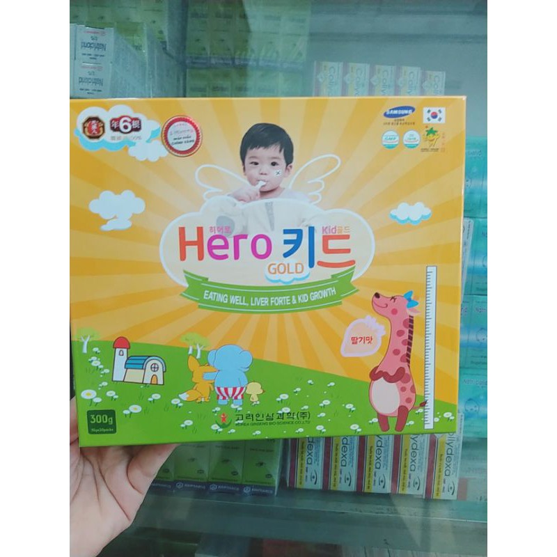Hero kid gold bé ăn ngon, tăng chiều cao