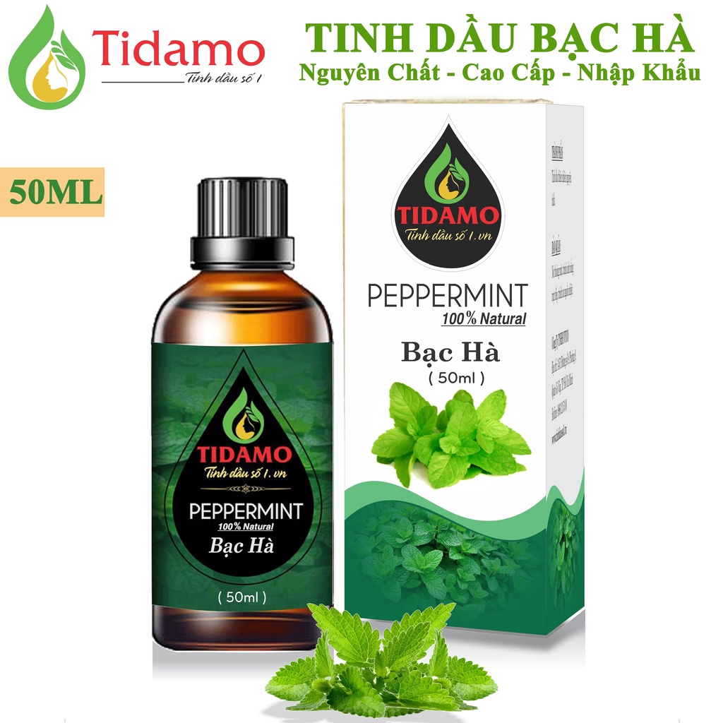 Combo 2 Tinh Dầu Sả Chanh 50ML + Tinh Dầu Oải Hương 50ML Chính Hãng TIDAMO Xông Phòng Giúp Thư Giãn, Nâng Cao Sức Khỏe