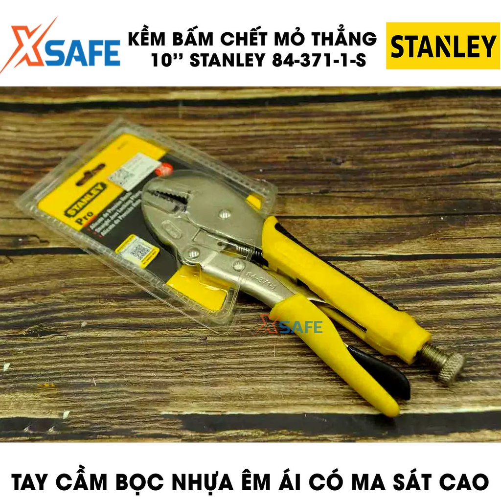 Kềm bấm chết STANLEY mạ bạc bóng chống gỉ chống xít Kìm VDE Stanley hợp kim thép cứng cáp, chịu lực chịu nhiệt tốt