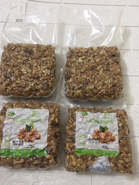 500g Nhân óc chó sống Mỹ vỡ 1/5 nhân óc chó vụn date mới