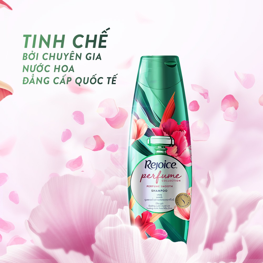 Dầu gội Rejoice nước hoa 875,5ML Hoa mẫu đơn