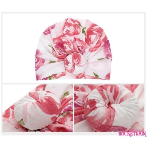 Mũ họa tiết hoa đáng yêu dành cho bé