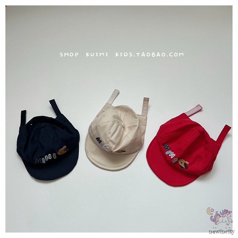 Mũ In Họa Tiết Hoạt Hình Phong Cách Hàn Quốc Cho Bé