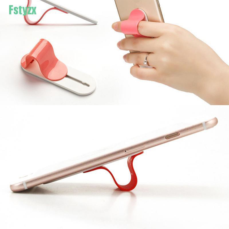 fstyzx Universal Adjustable Band Finger Ring Grip Stand Holder For Smart Mobile Phone