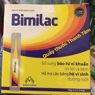 Men vi sinh BIMILAC