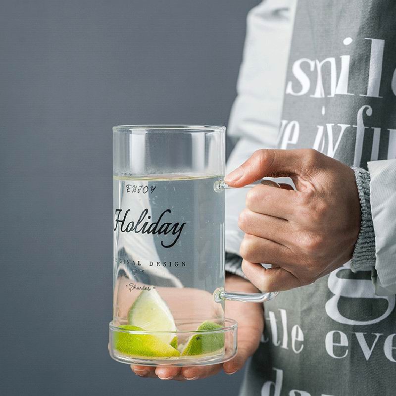 Ly thủy tinh basic cách nhiệt big size 700ml