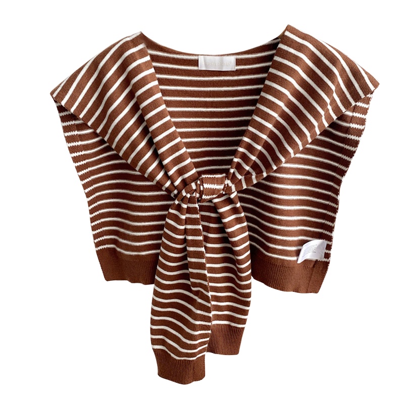 Khăn Choàng Vai Kẻ Sọc Trọng Lượng Nhẹ Thời Trang