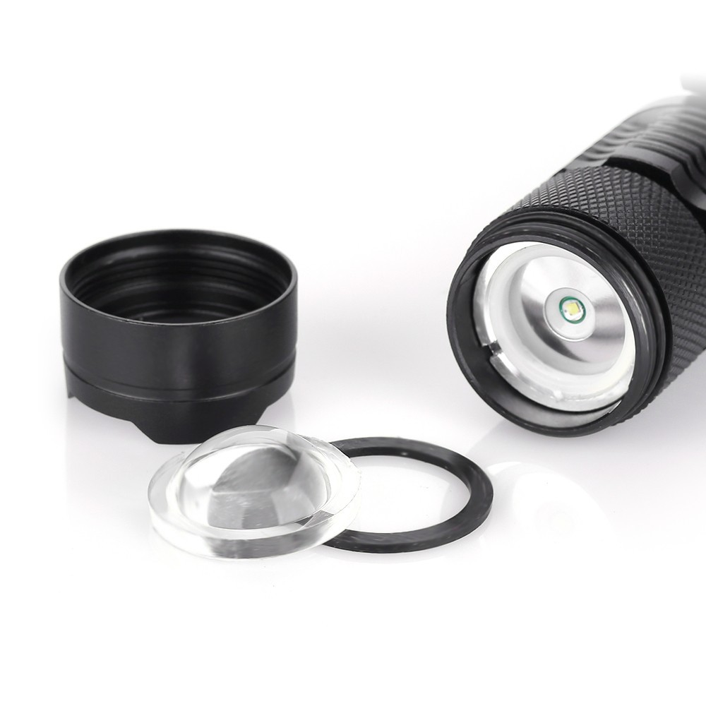 Đèn pin ALONEFIRE SK68 LED mini 2000lm CREE Q5 vỏ nhôm chống thấm nước dành cho cắm trại du lịch