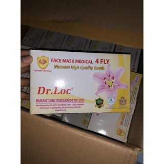 Khẩu Trang Y Tế 4 Lớp Dr.Lộc (HÀNG CÔNG TY)