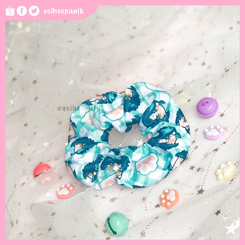 Dây buộc tóc Scrunchies Genshin Impact