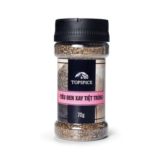 Tiêu đen xay tiệt trùng 70g (xả nốt)