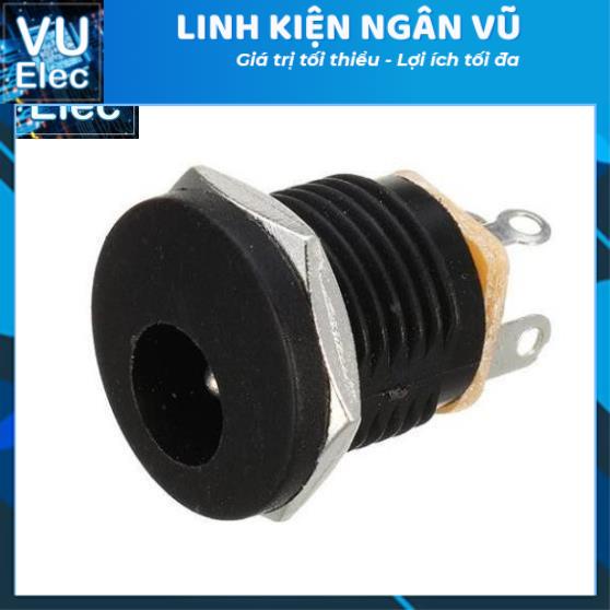 Jack Nguồn DC-022 5.5*2.1mm có ren ốc