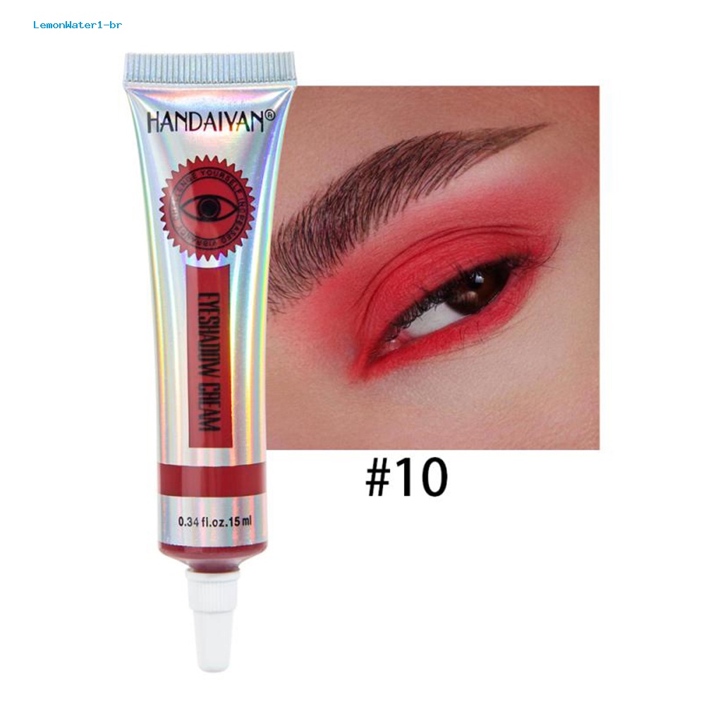 Phấn Mắt Dạng Kem Handaiyan 15ml Không Nhòe Lên Màu Chanh Tiện Dụng