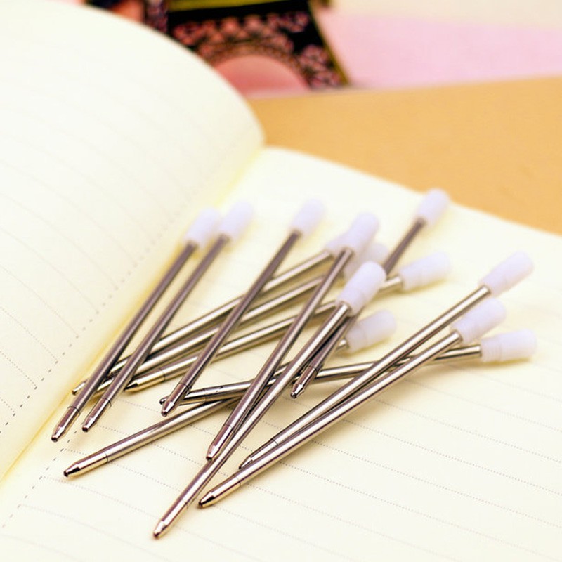 Bộ 10 Ruột Bút Bi 7cm Cho Bút Bi swarovski