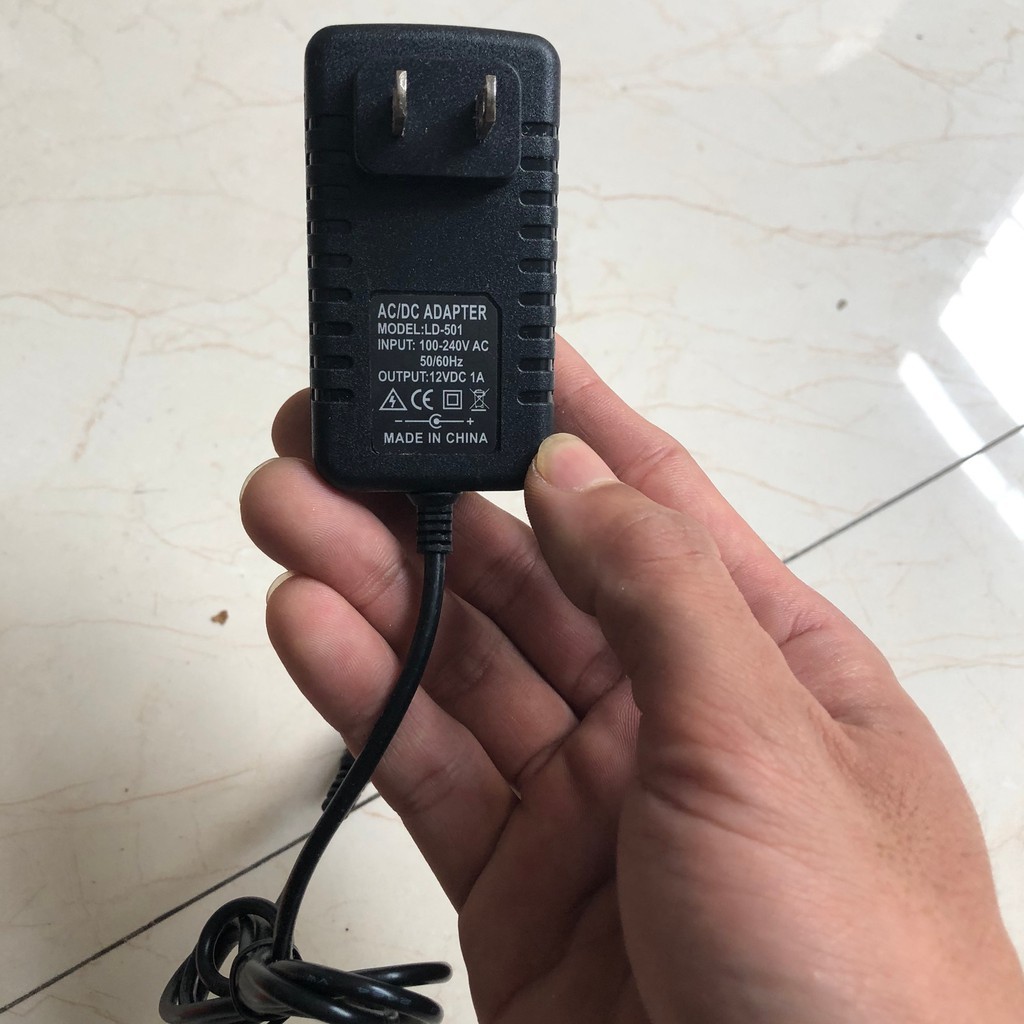 Nguồn 12V1A Camera - Nguồn Cắm 12V1A