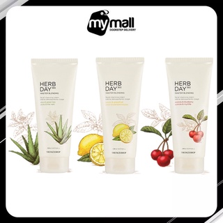 Kem Tẩy Trang Thefaceshop Herb Day 365 Master Blending Facial Cleansing Cream 170ml